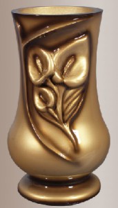 wazon kolor  złoty cieniowany